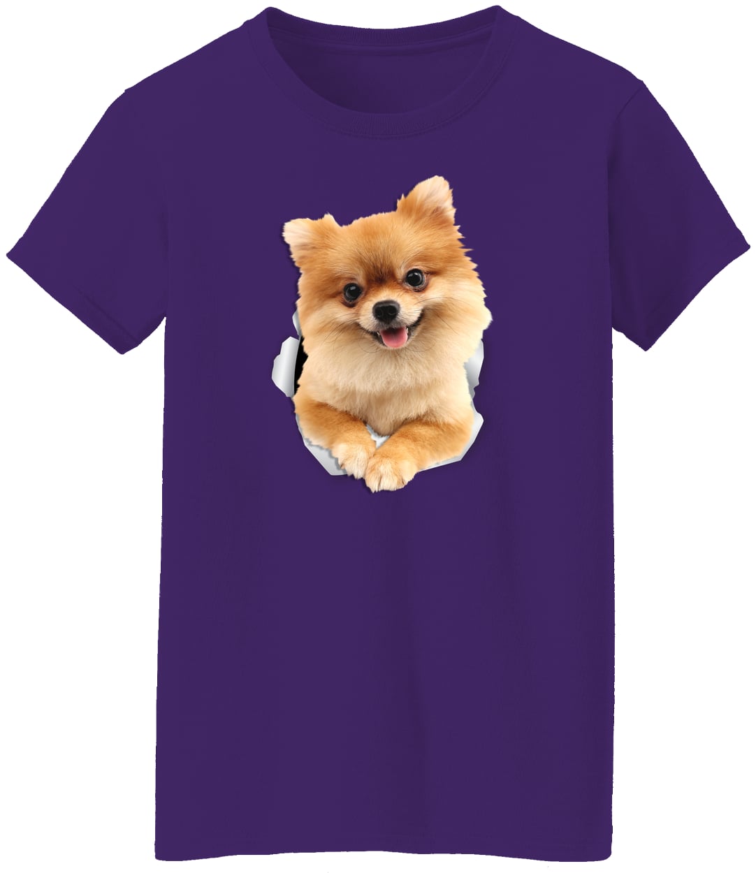 G500L Ladies' 5.3 oz. T-Shirt - Purple