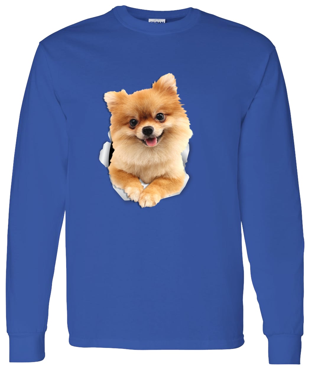 G540 LS T-Shirt 5.3 oz. - Royal