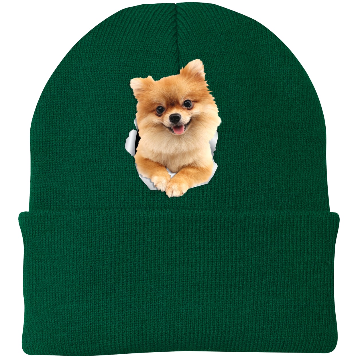 CP90 Port & Company Knit Beanie - Athletic Green