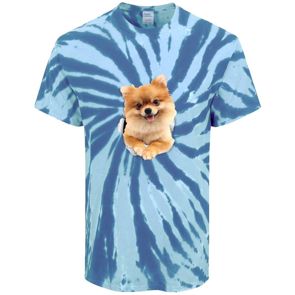 PC147 Port & Company Tie-Dye Tee - Royal