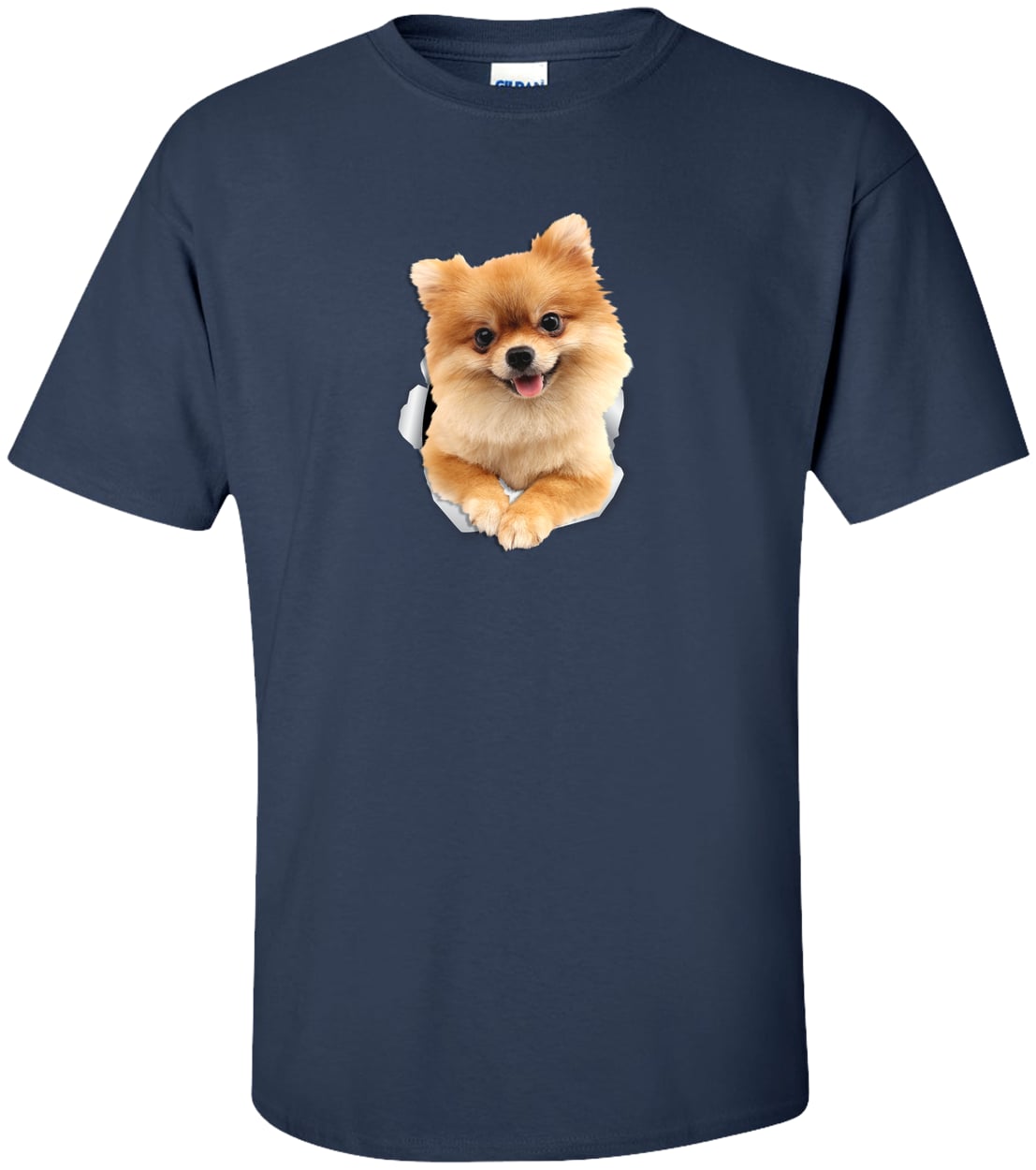 G200T Gildan Mens Tall Ultra Cotton Tee - Navy