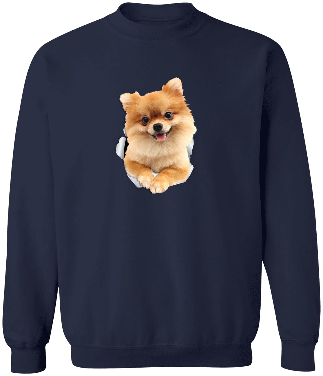 G180 Gildan Crewneck Pullover Sweatshirt - Navy