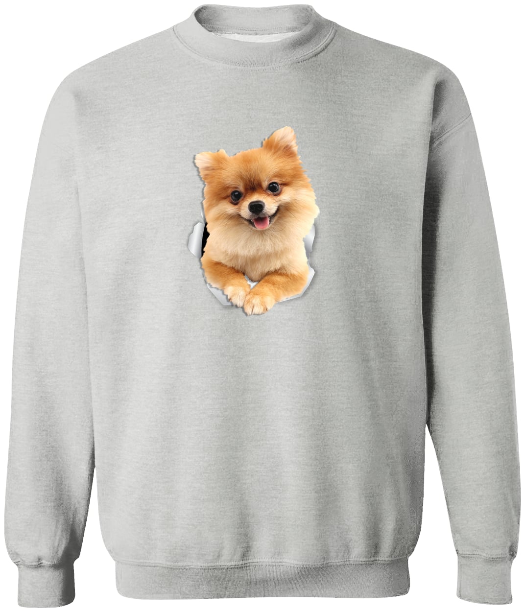 G180 Gildan Crewneck Pullover Sweatshirt - Sport Grey