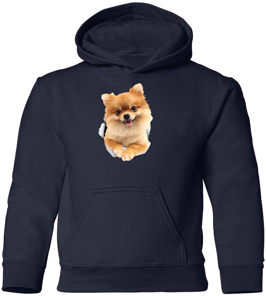 G185B Gildan Youth Pullover Hoodie - Navy