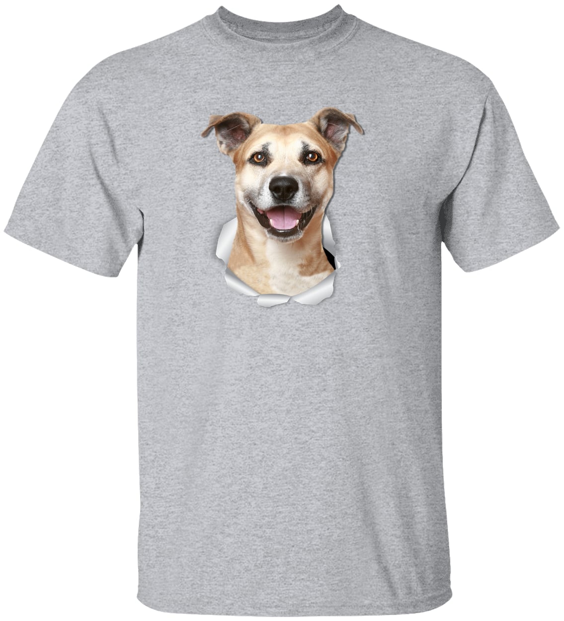 G500 Gildan 5.3 oz. T-Shirt - Sport Grey