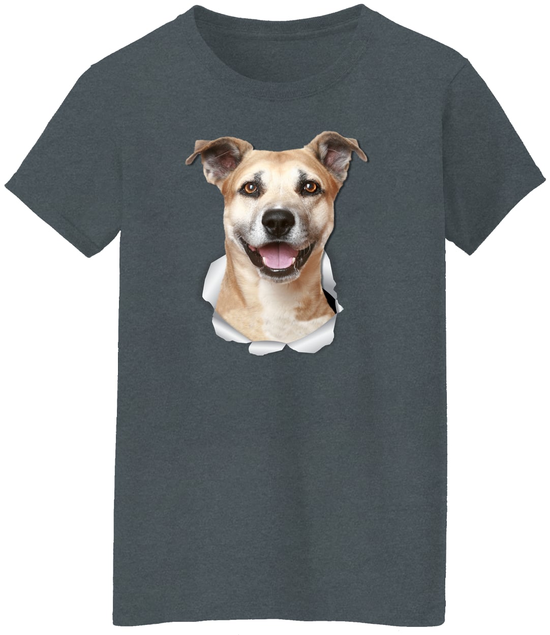 G500L Ladies' 5.3 oz. T-Shirt - Dark Heather