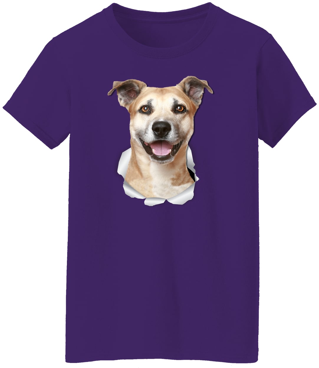 G500L Ladies' 5.3 oz. T-Shirt - Purple