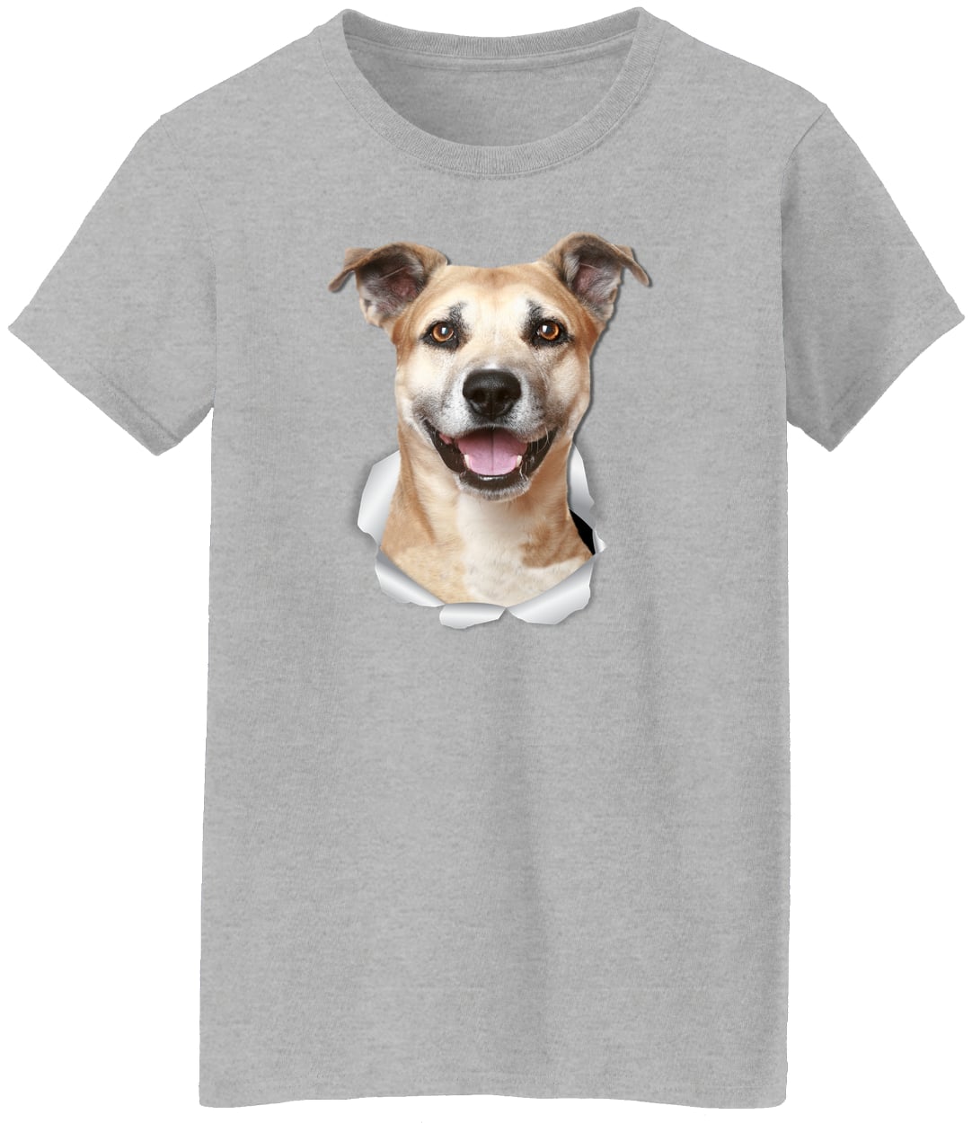 G500L Ladies' 5.3 oz. T-Shirt - Sport Grey