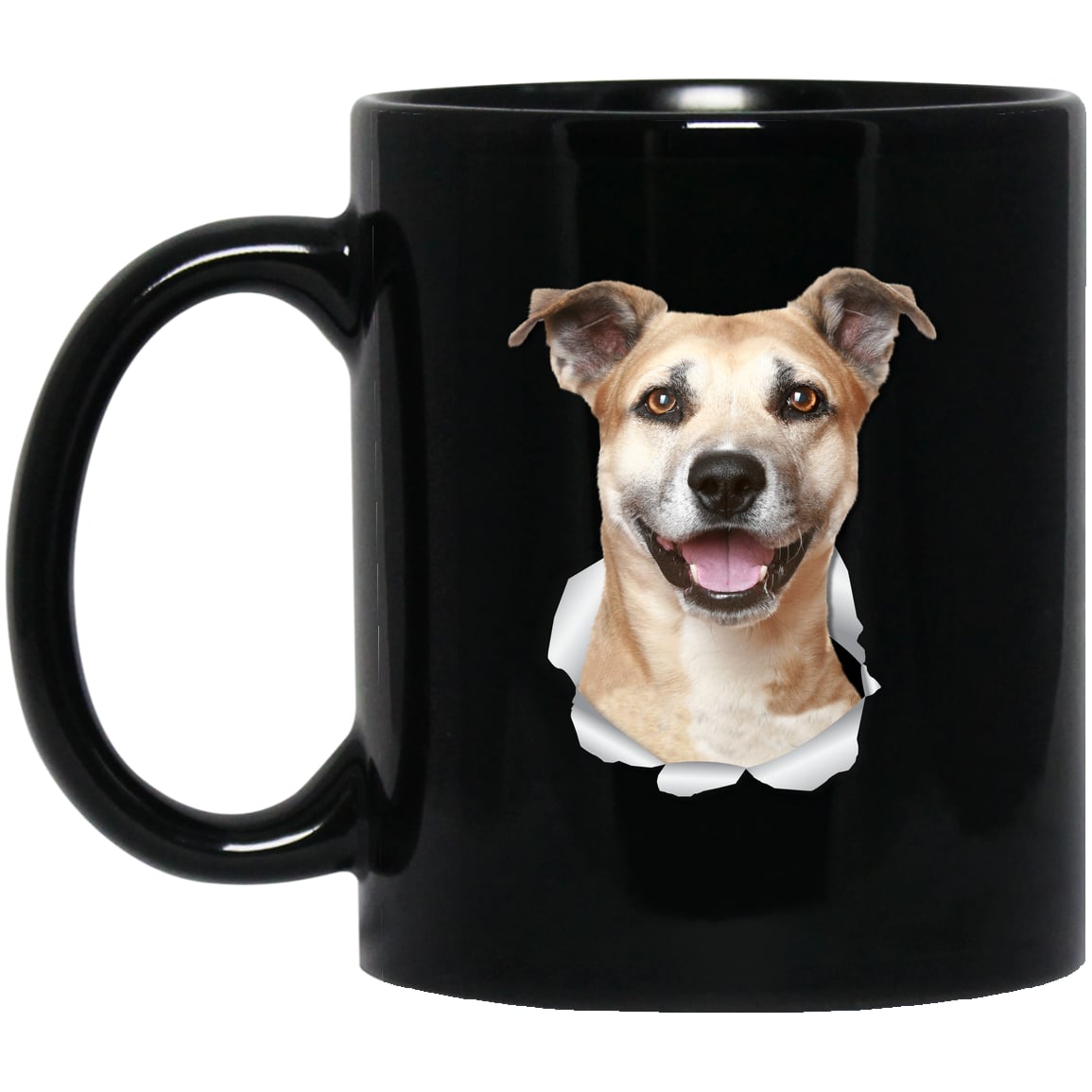 BM11OZ 11oz Black Mug Design Preview