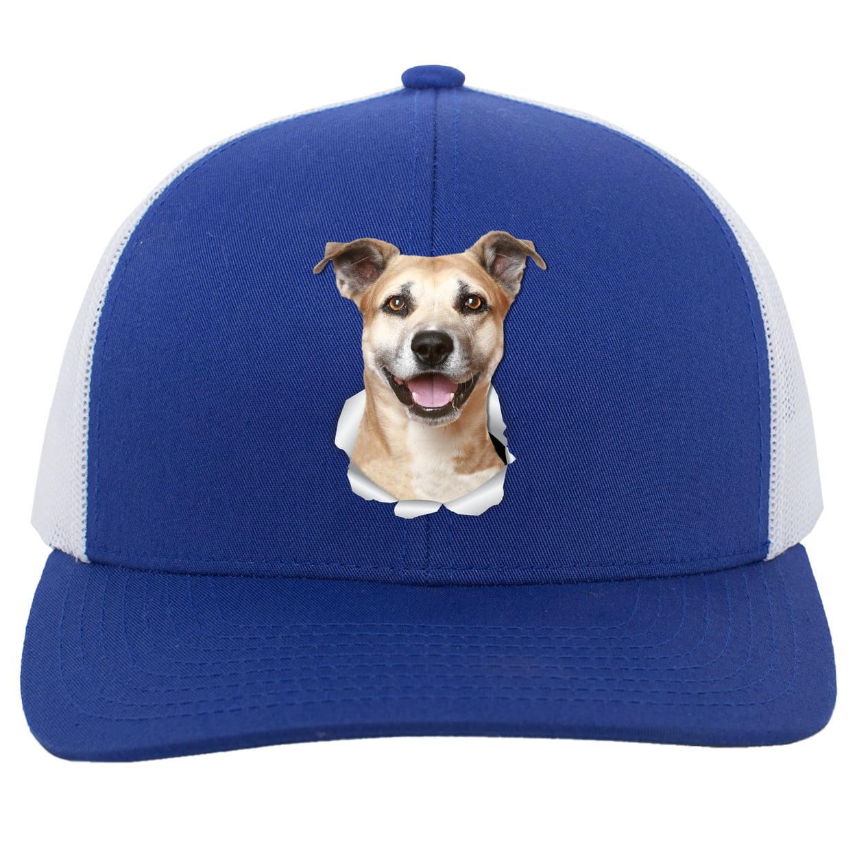 104C Trucker Snap Back - Royal/White
