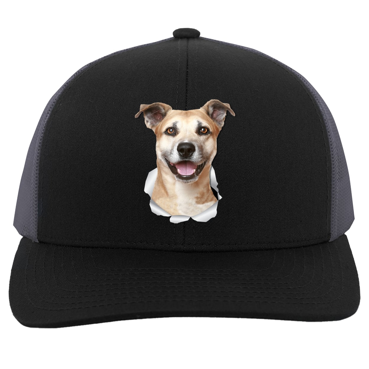 104C Trucker Snap Back - Black/Graphite