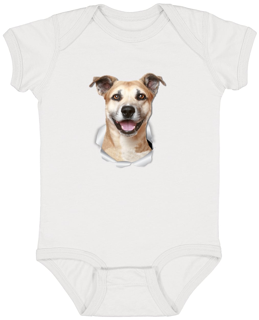 4424 Infant Fine Jersey Bodysuit - White