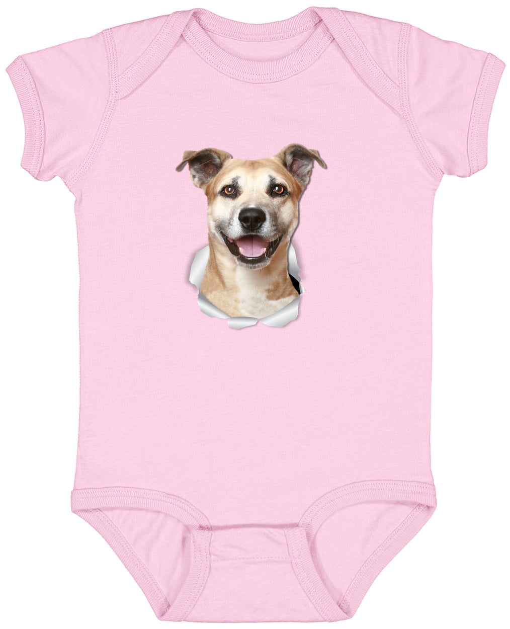 4424 Infant Fine Jersey Bodysuit - Pink