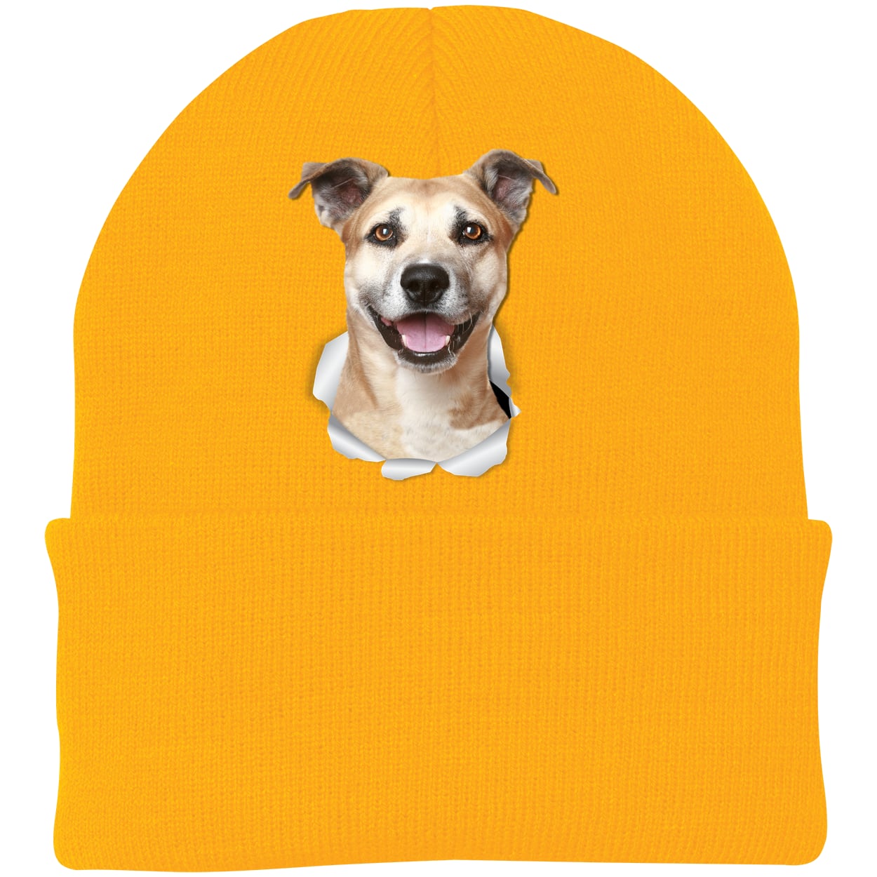 CP90 Port & Company Knit Beanie - Athletic Gold