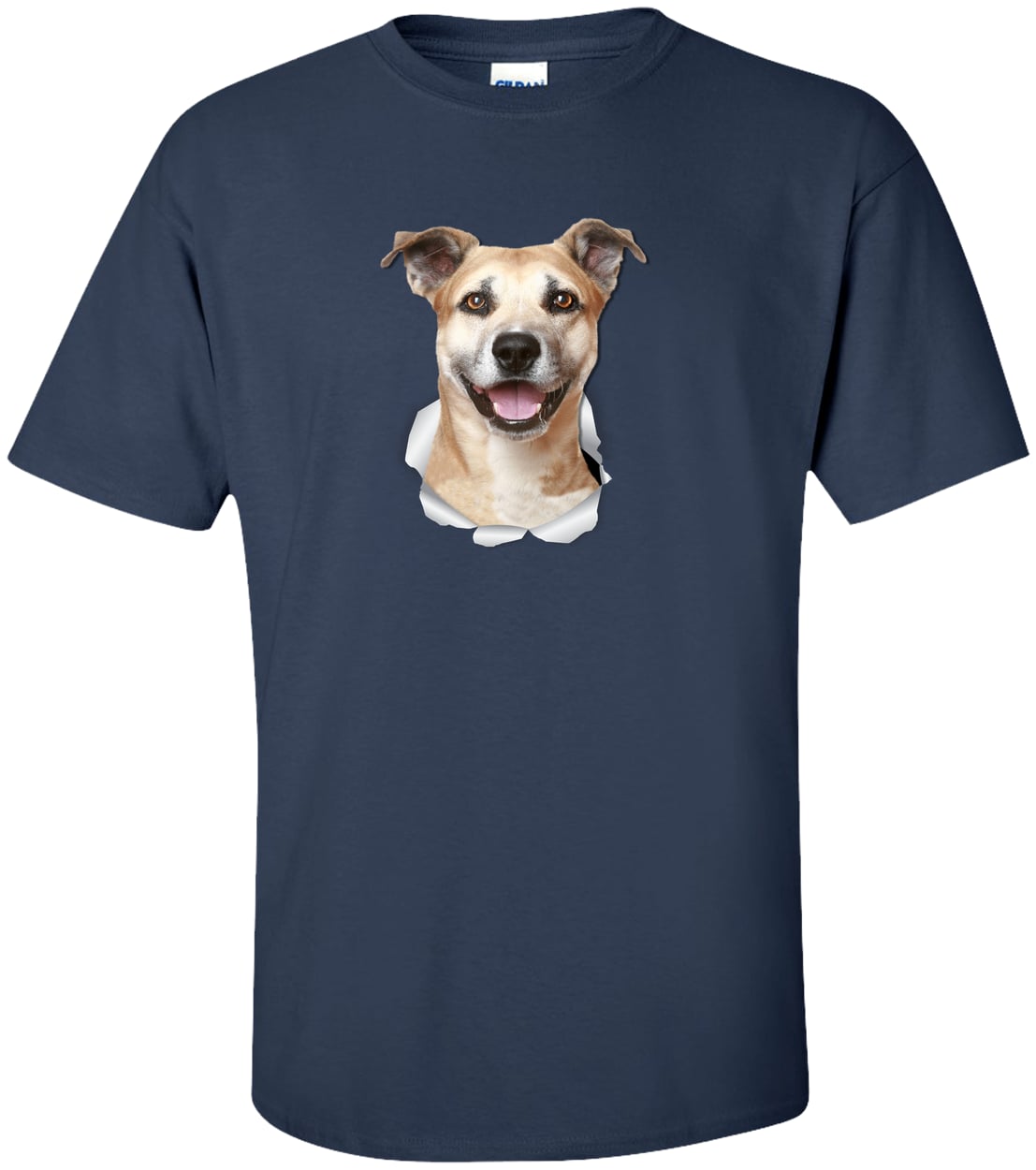 G200T Gildan Mens Tall Ultra Cotton Tee - Navy