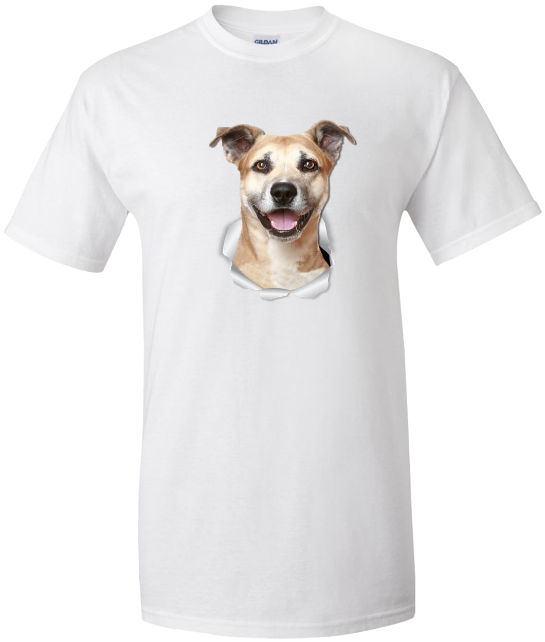 G200T Gildan Mens Tall Ultra Cotton Tee - White