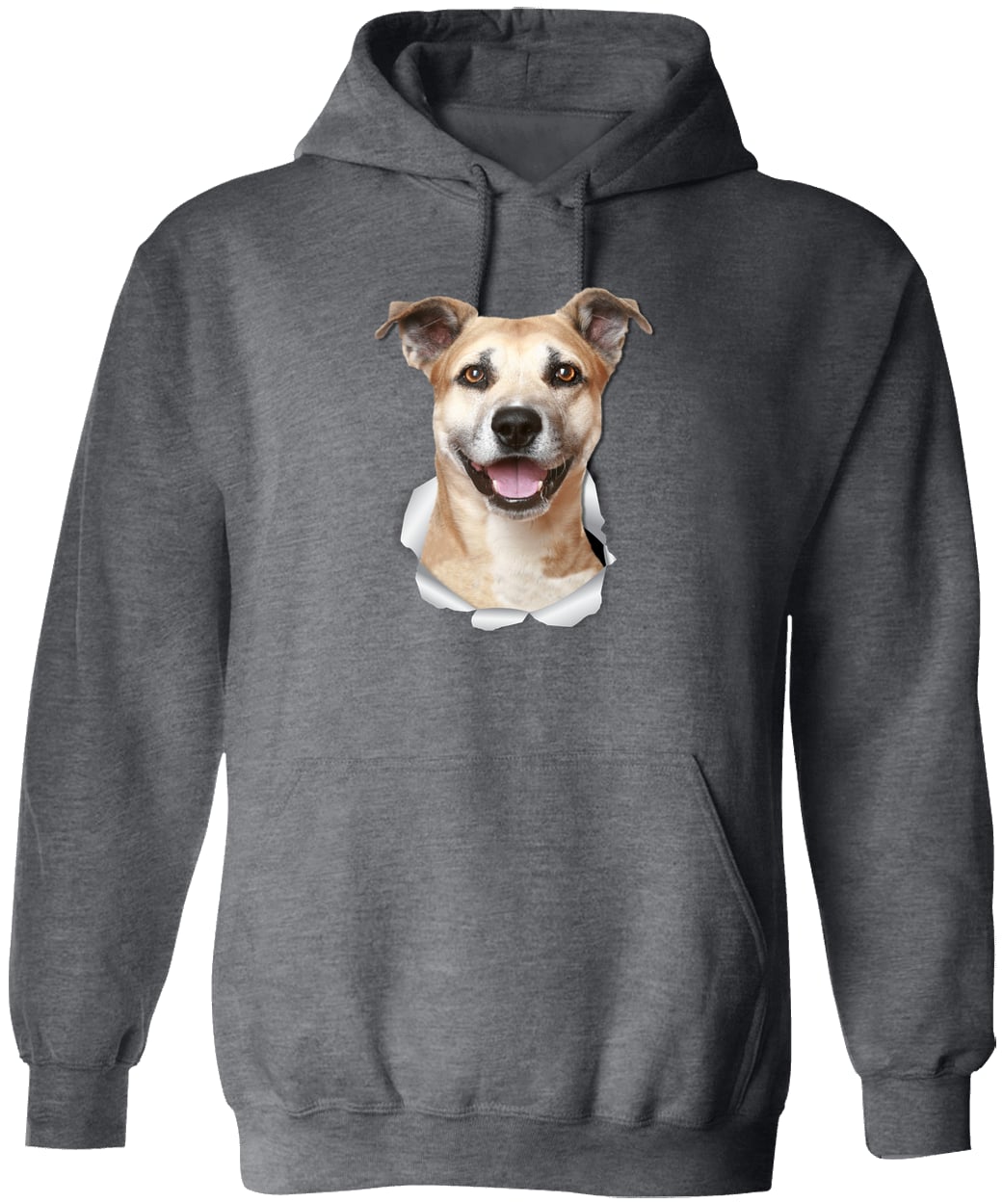 G185 Gildan Pullover Hoodie - Dark Heather