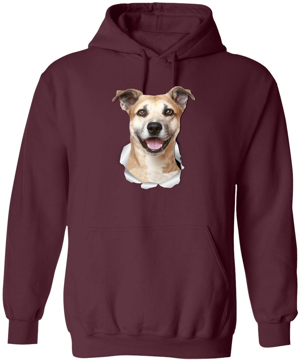 G185 Gildan Pullover Hoodie - Maroon