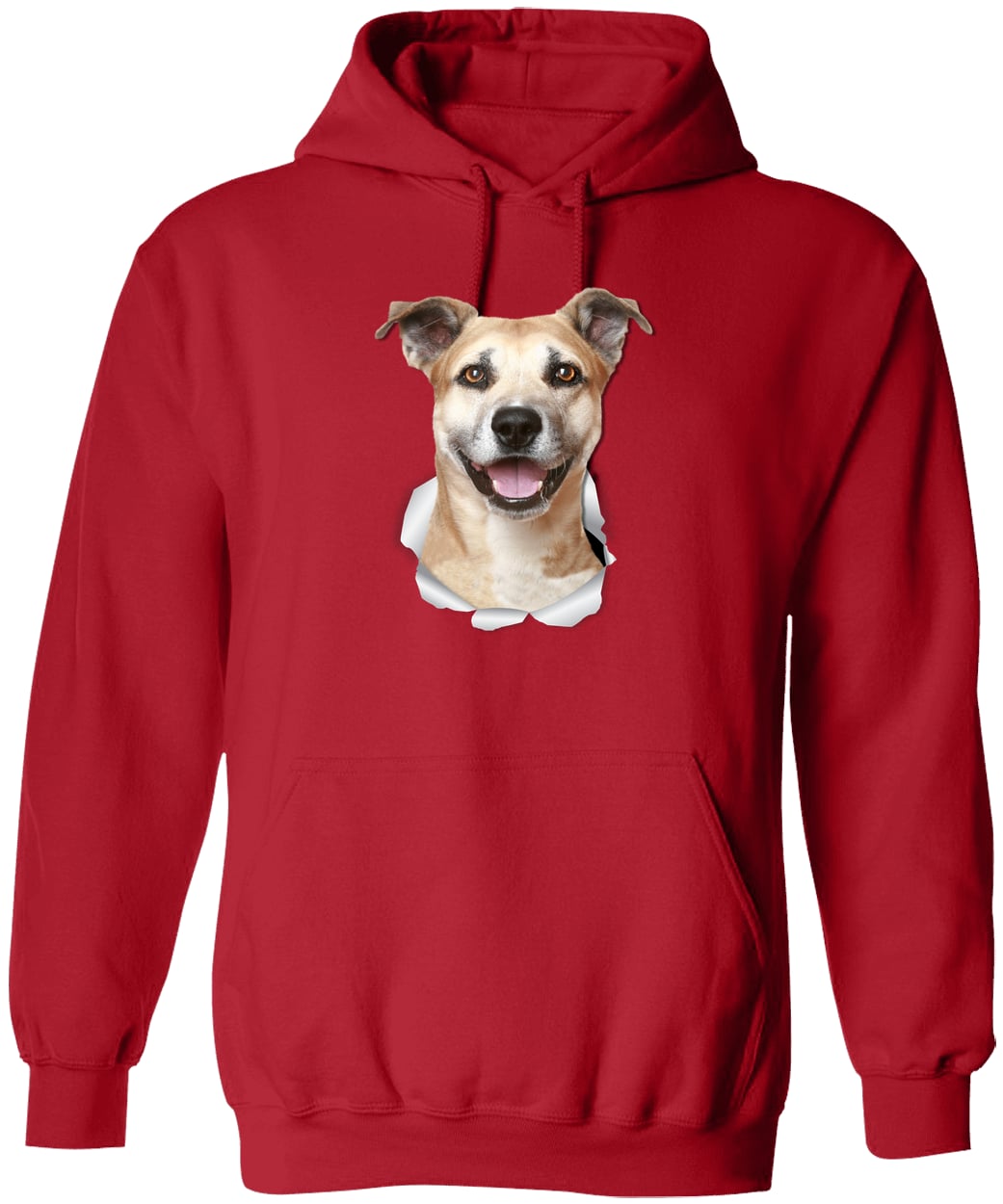 G185 Gildan Pullover Hoodie - Red