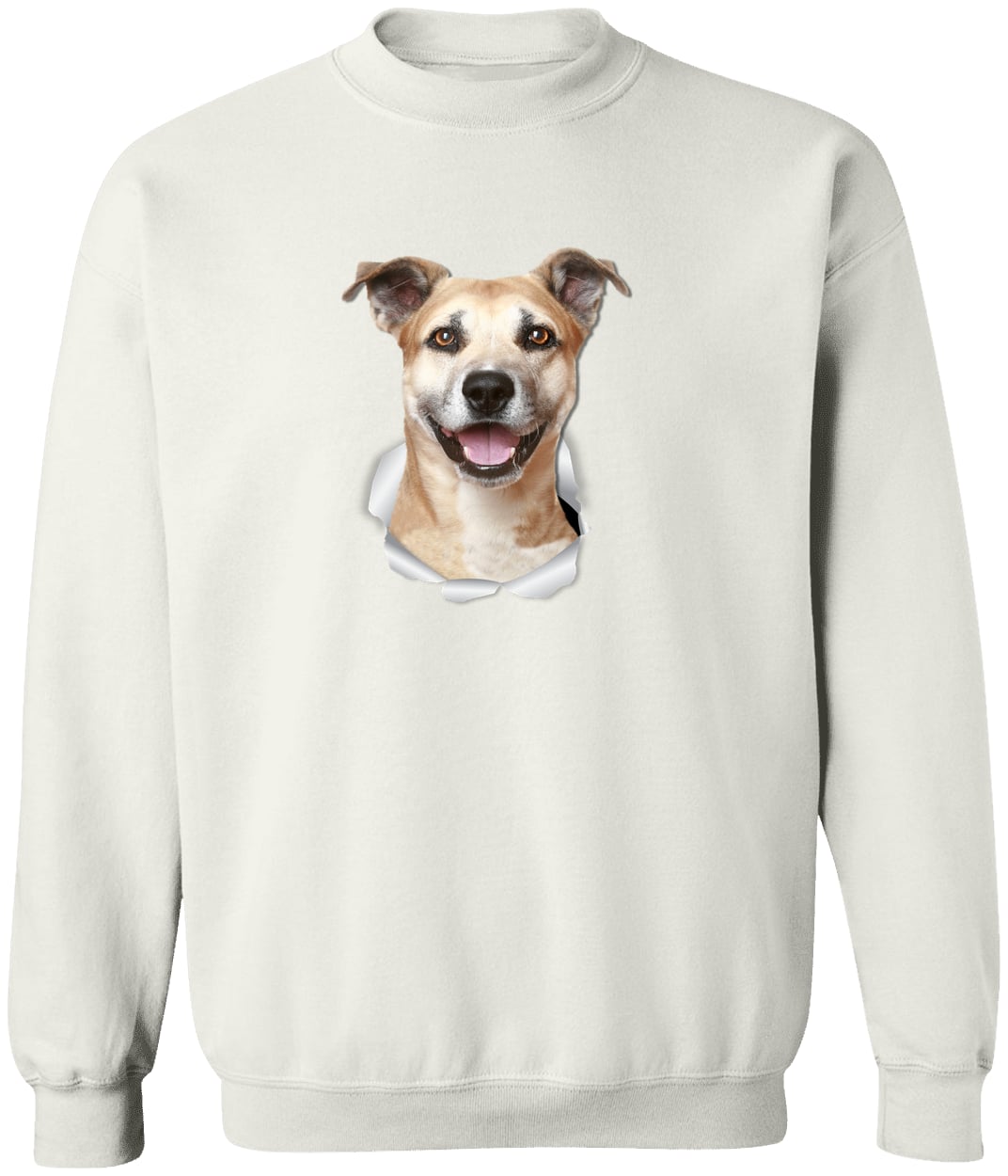 G180 Gildan Crewneck Pullover Sweatshirt - White