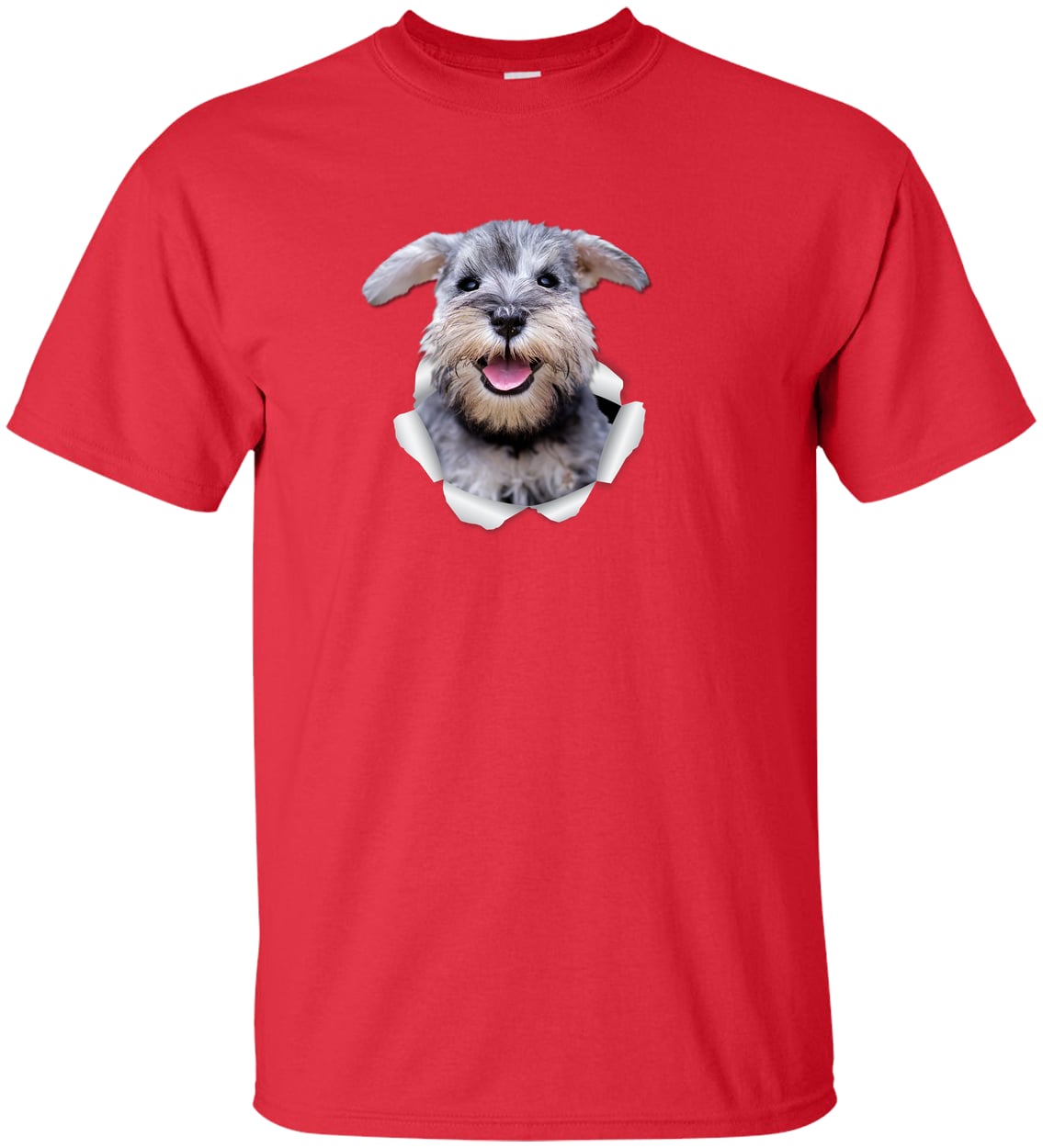 G200T Gildan Mens Tall Ultra Cotton Tee - Red