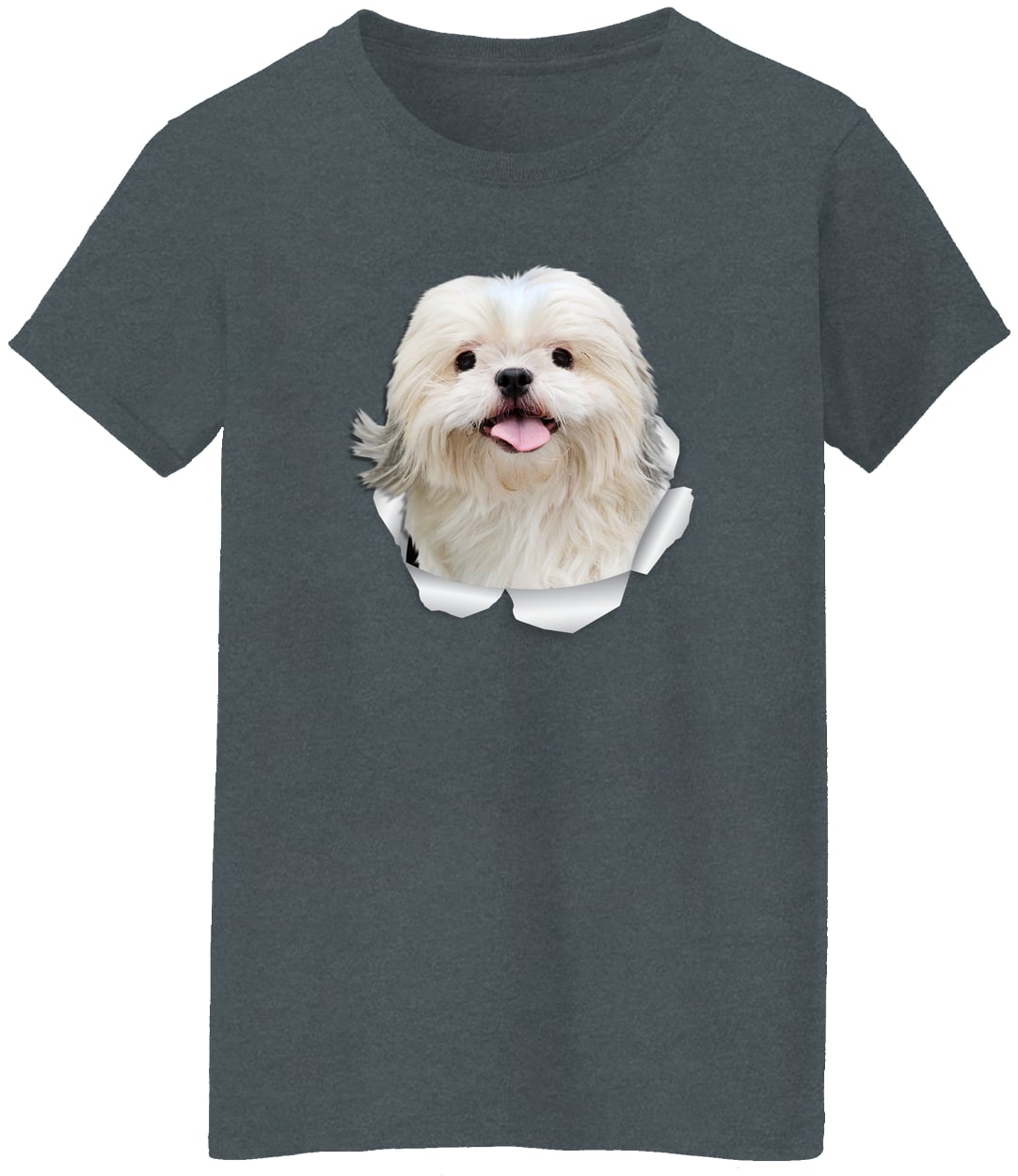 G500L Ladies' 5.3 oz. T-Shirt - Dark Heather