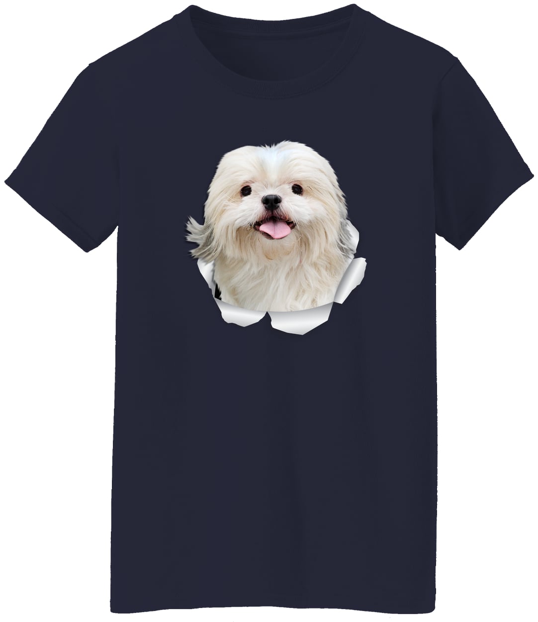 G500L Ladies' 5.3 oz. T-Shirt - Navy