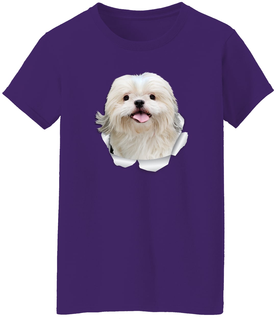 G500L Ladies' 5.3 oz. T-Shirt - Purple