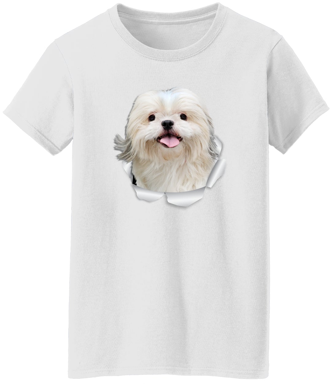 G500L Ladies' 5.3 oz. T-Shirt - White