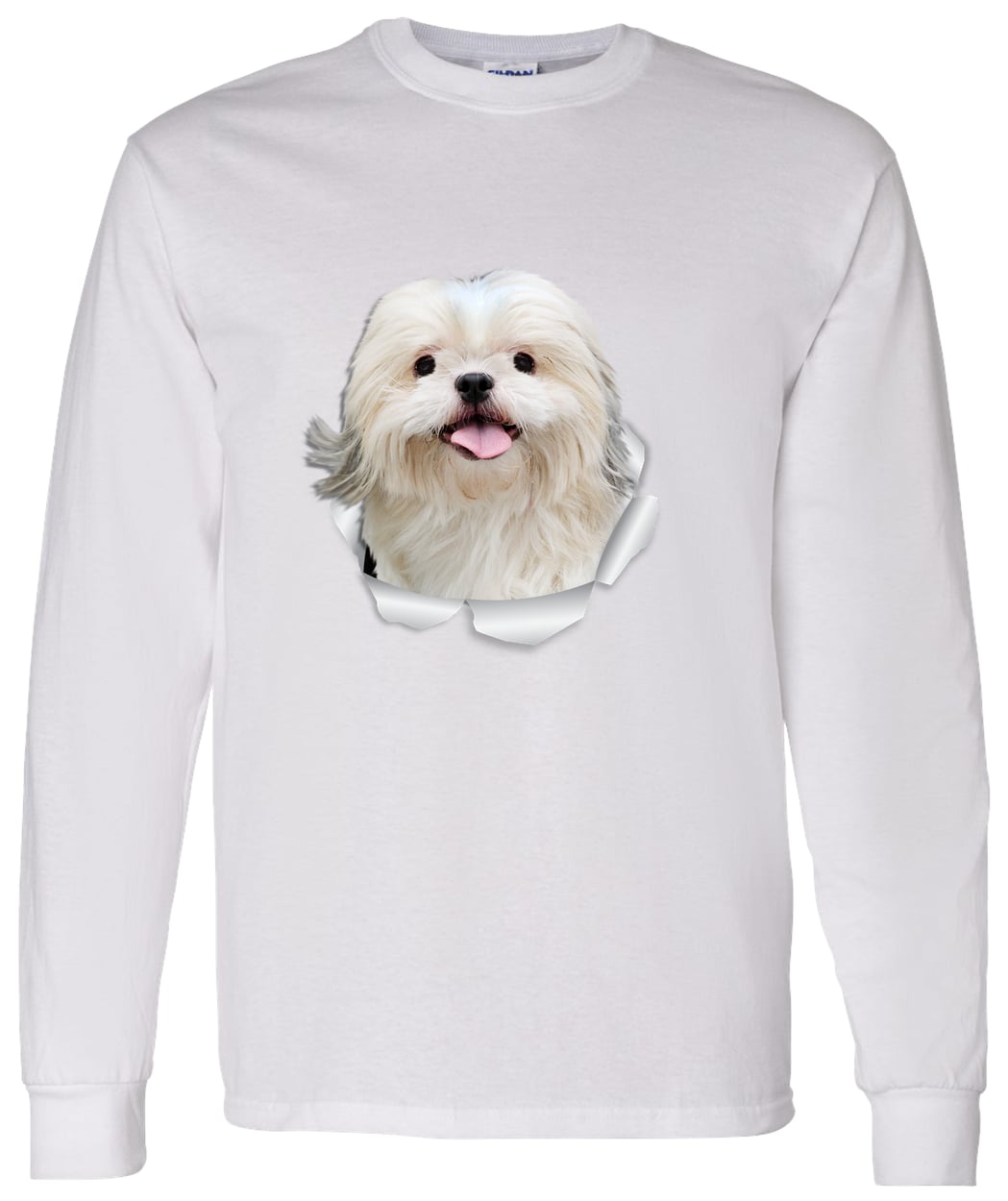 G540 LS T-Shirt 5.3 oz. - White