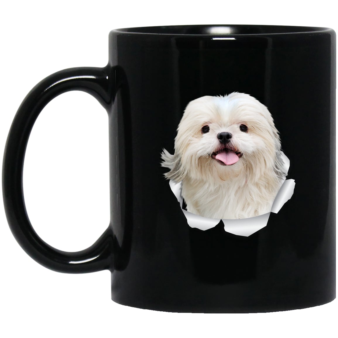 BM11OZ 11oz Black Mug Design Preview