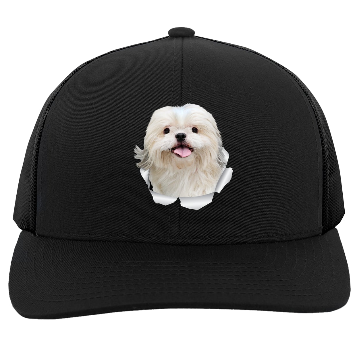 104C Trucker Snap Back - Black