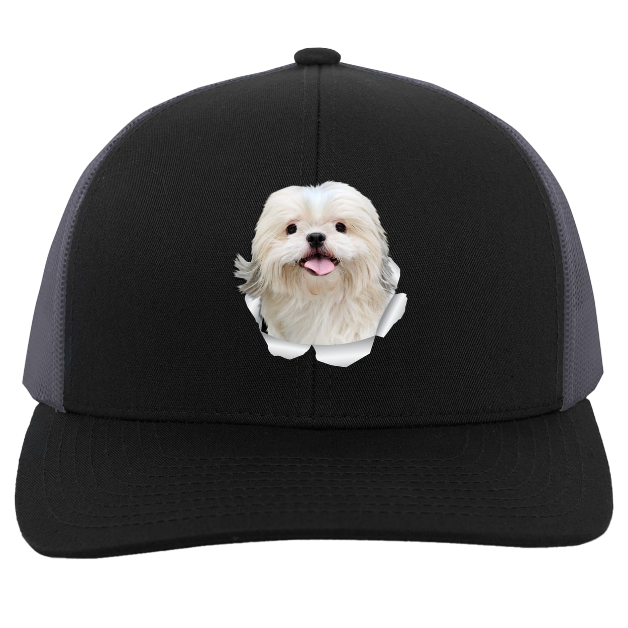 104C Trucker Snap Back - Black/Graphite