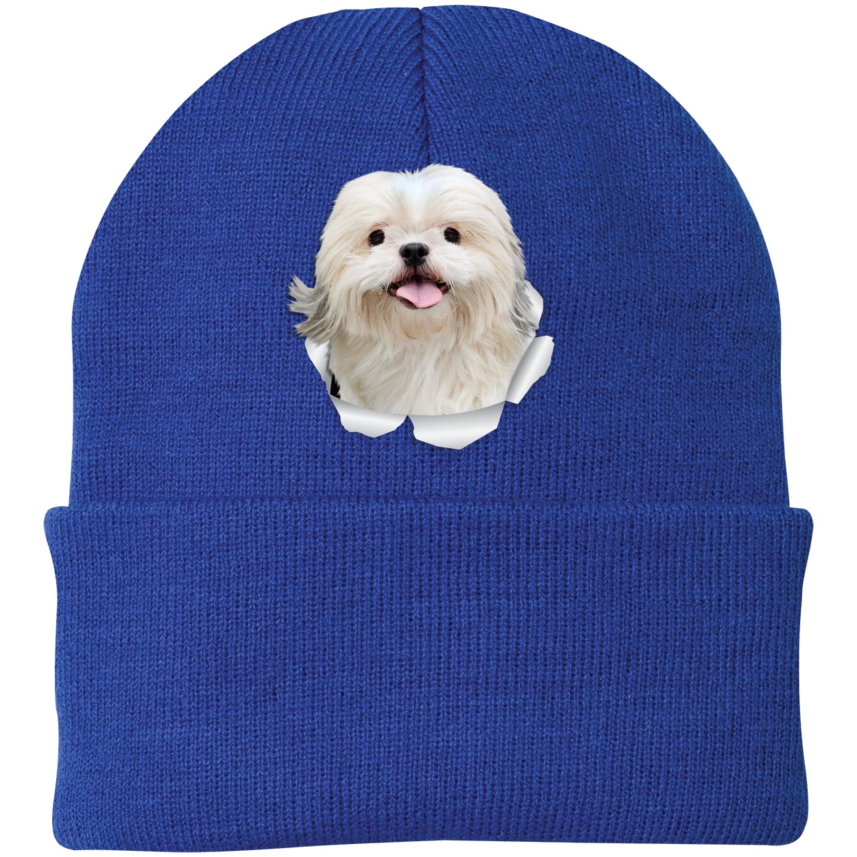 CP90 Port & Company Knit Beanie - Athletic Royal