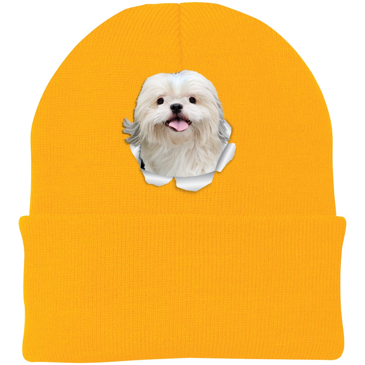 CP90 Port & Company Knit Beanie - Athletic Gold