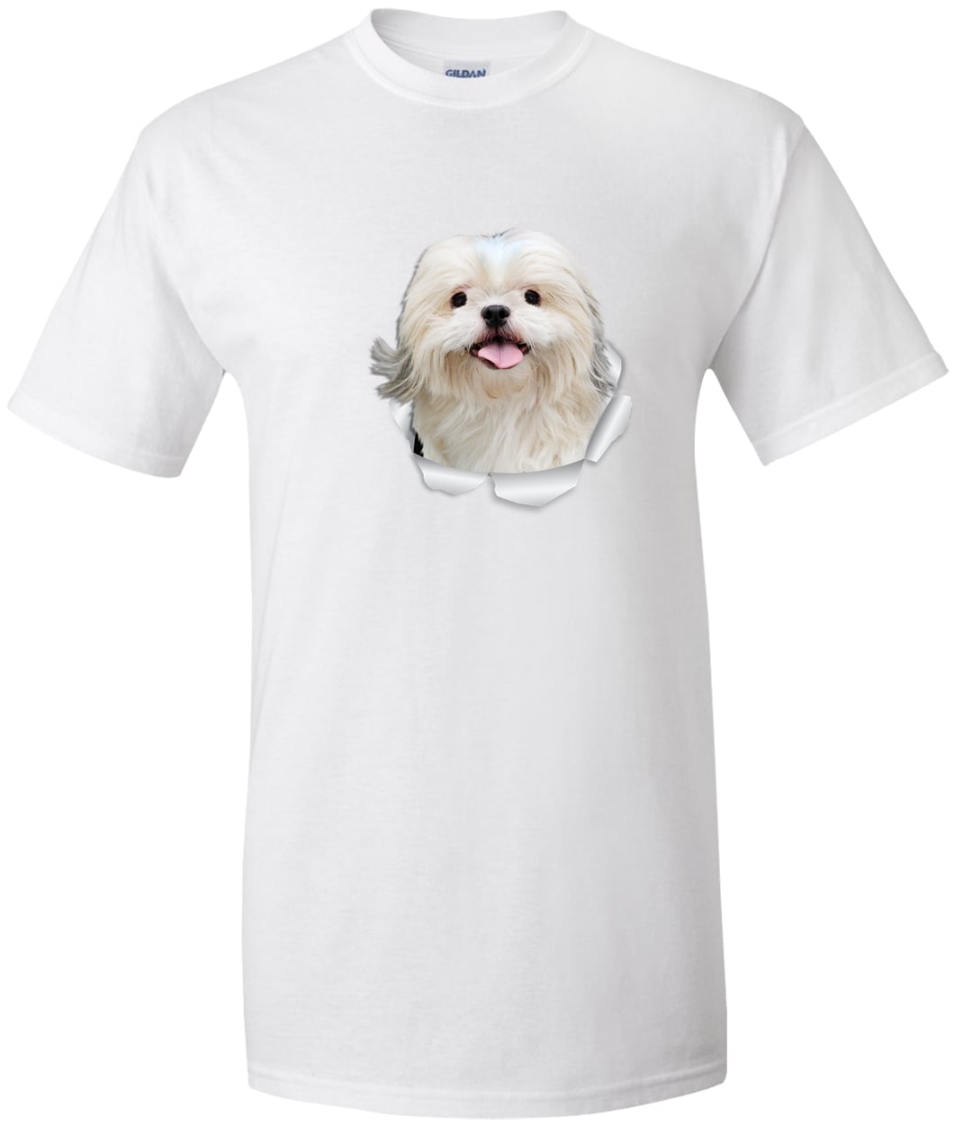 G200T Gildan Mens Tall Ultra Cotton Tee - White