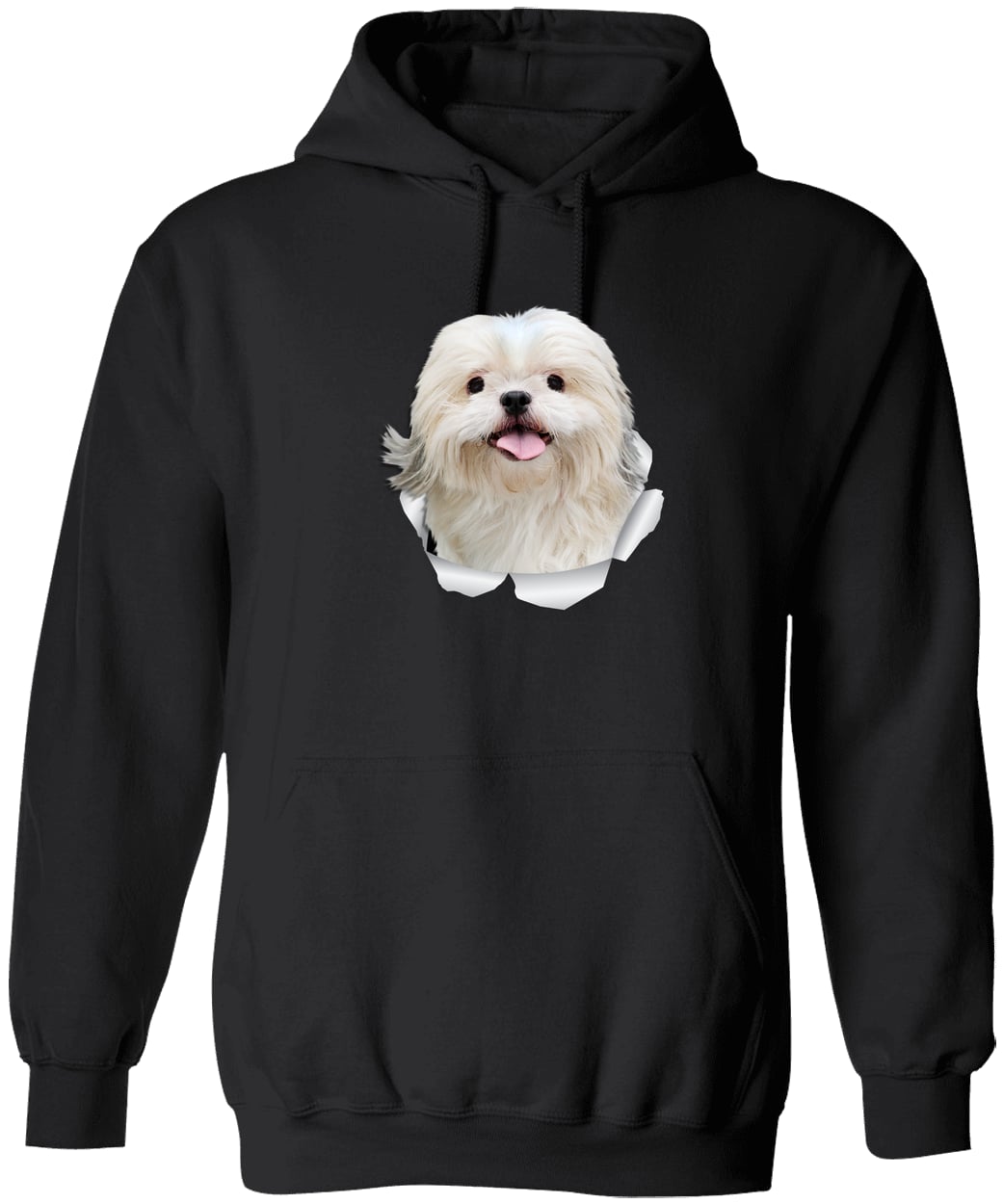 G185 Gildan Pullover Hoodie - Black