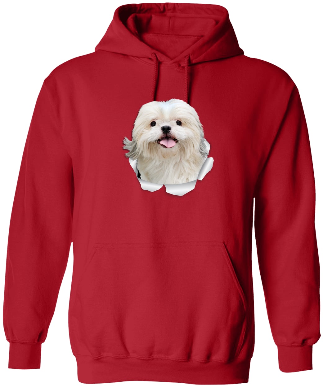 G185 Gildan Pullover Hoodie - Red
