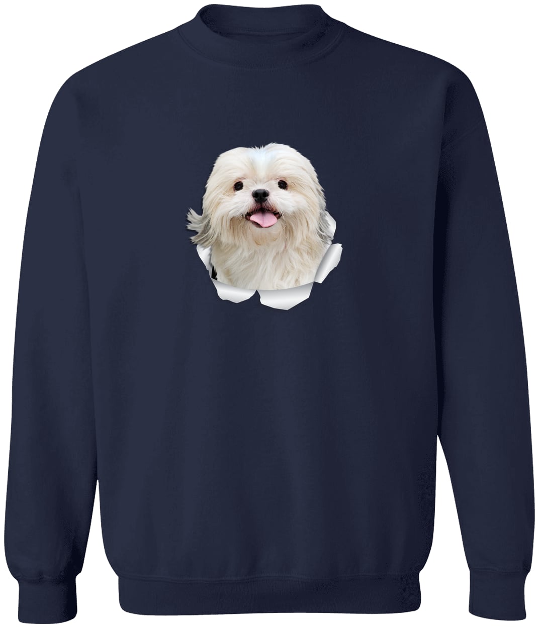G180 Gildan Crewneck Pullover Sweatshirt - Navy