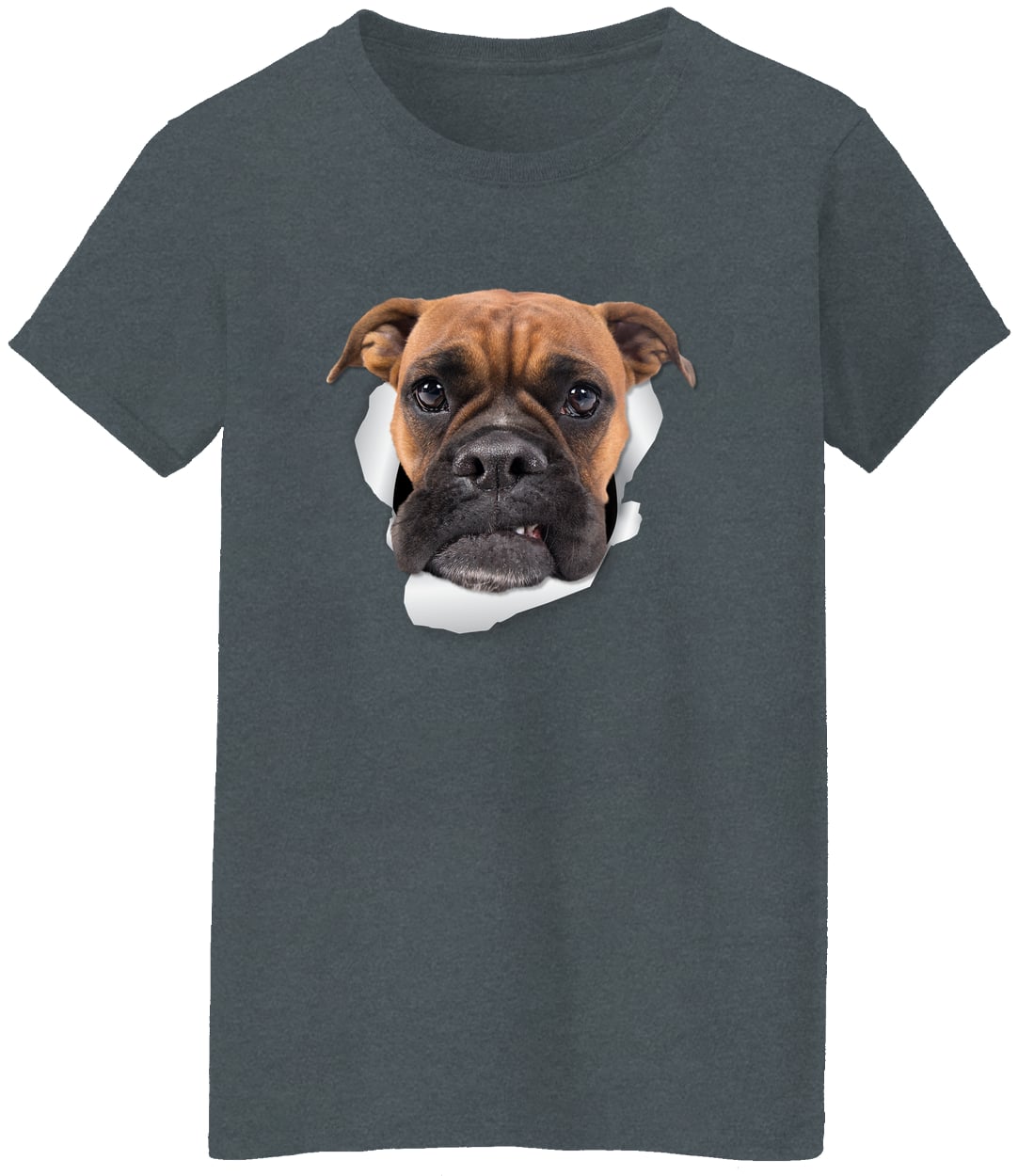 G500L Ladies' 5.3 oz. T-Shirt - Dark Heather