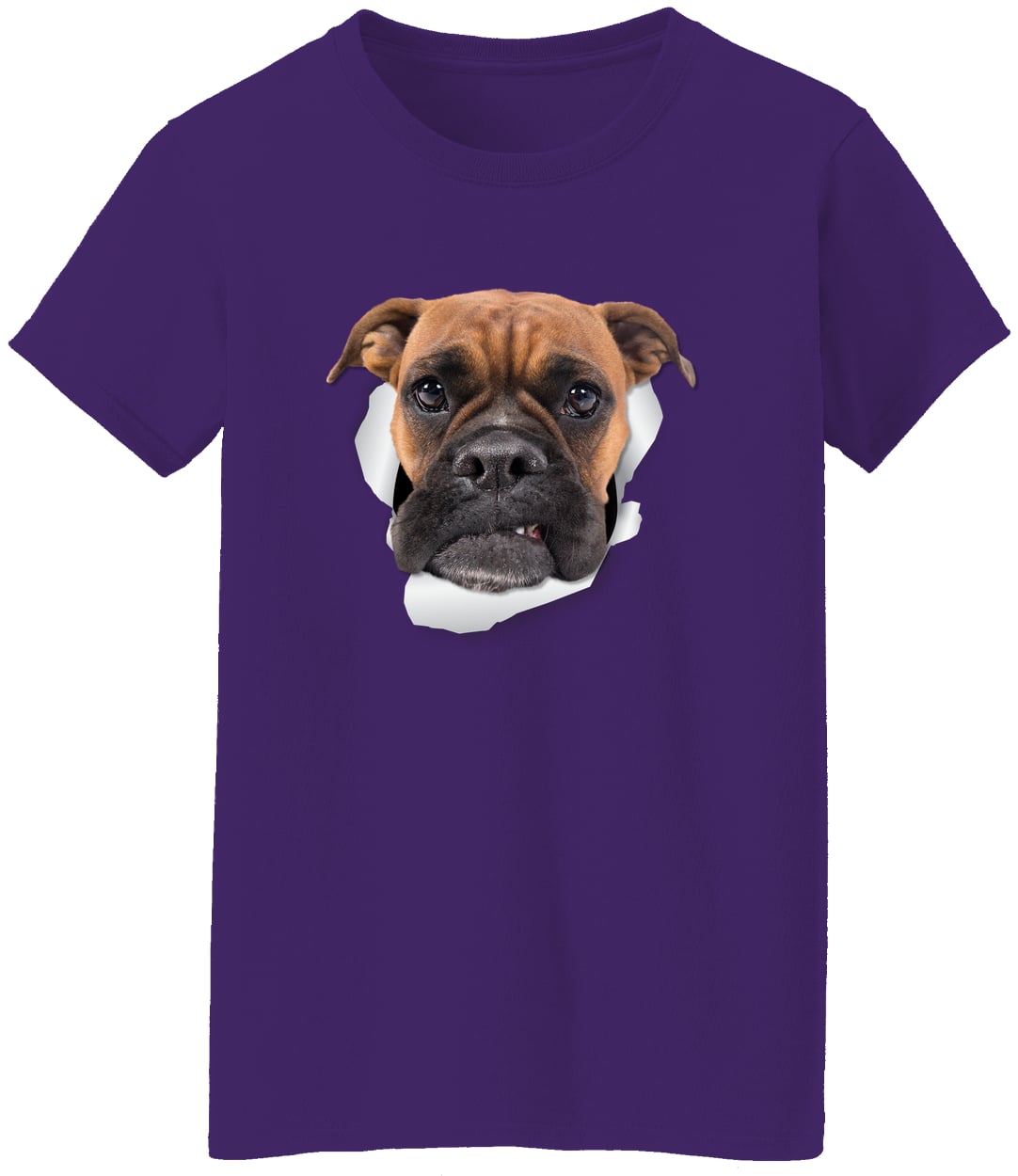 G500L Ladies' 5.3 oz. T-Shirt - Purple