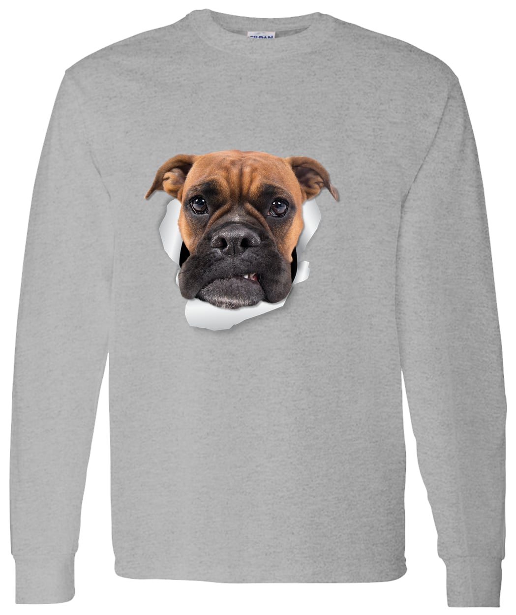 G540 LS T-Shirt 5.3 oz. - Sport Grey