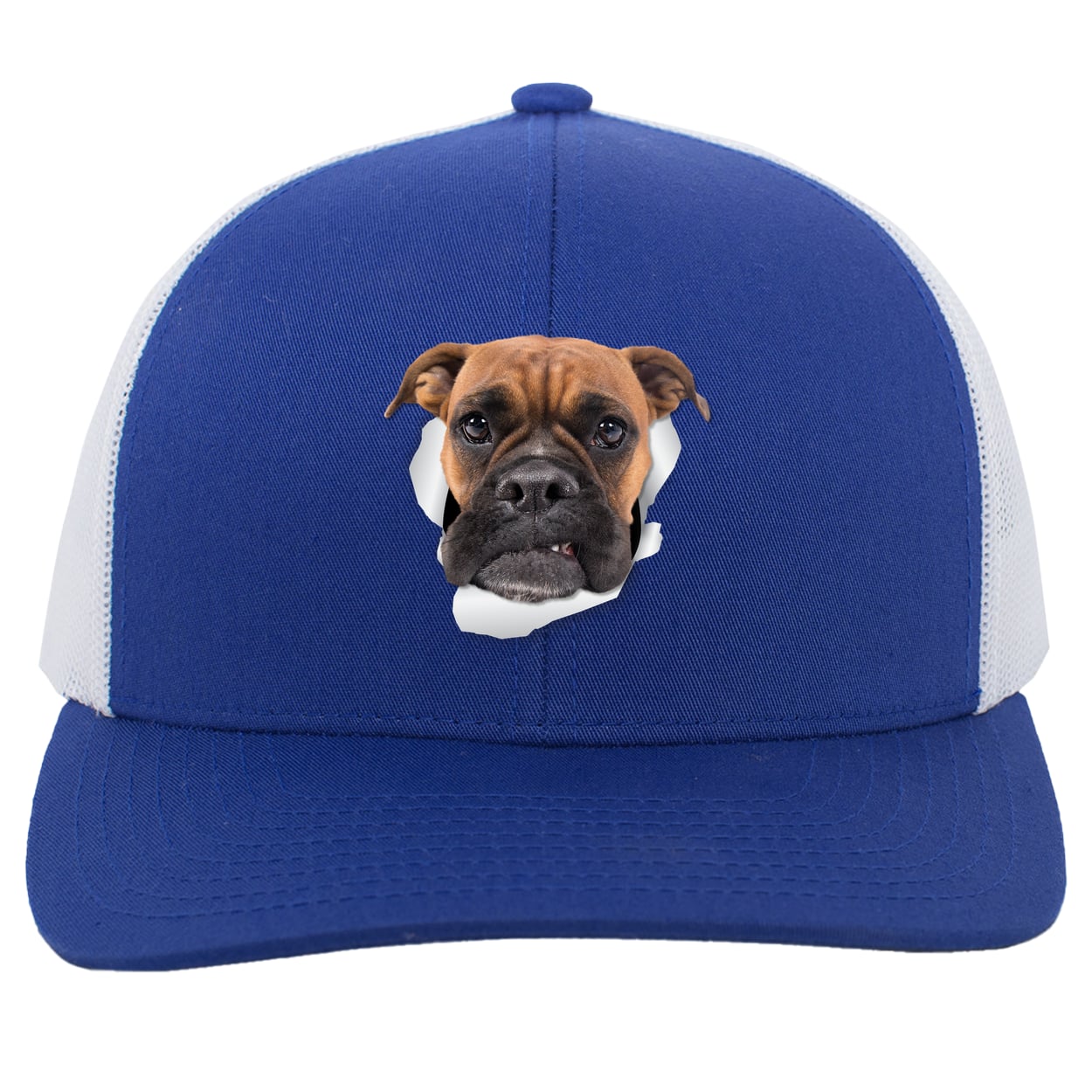 104C Trucker Snap Back - Royal/White