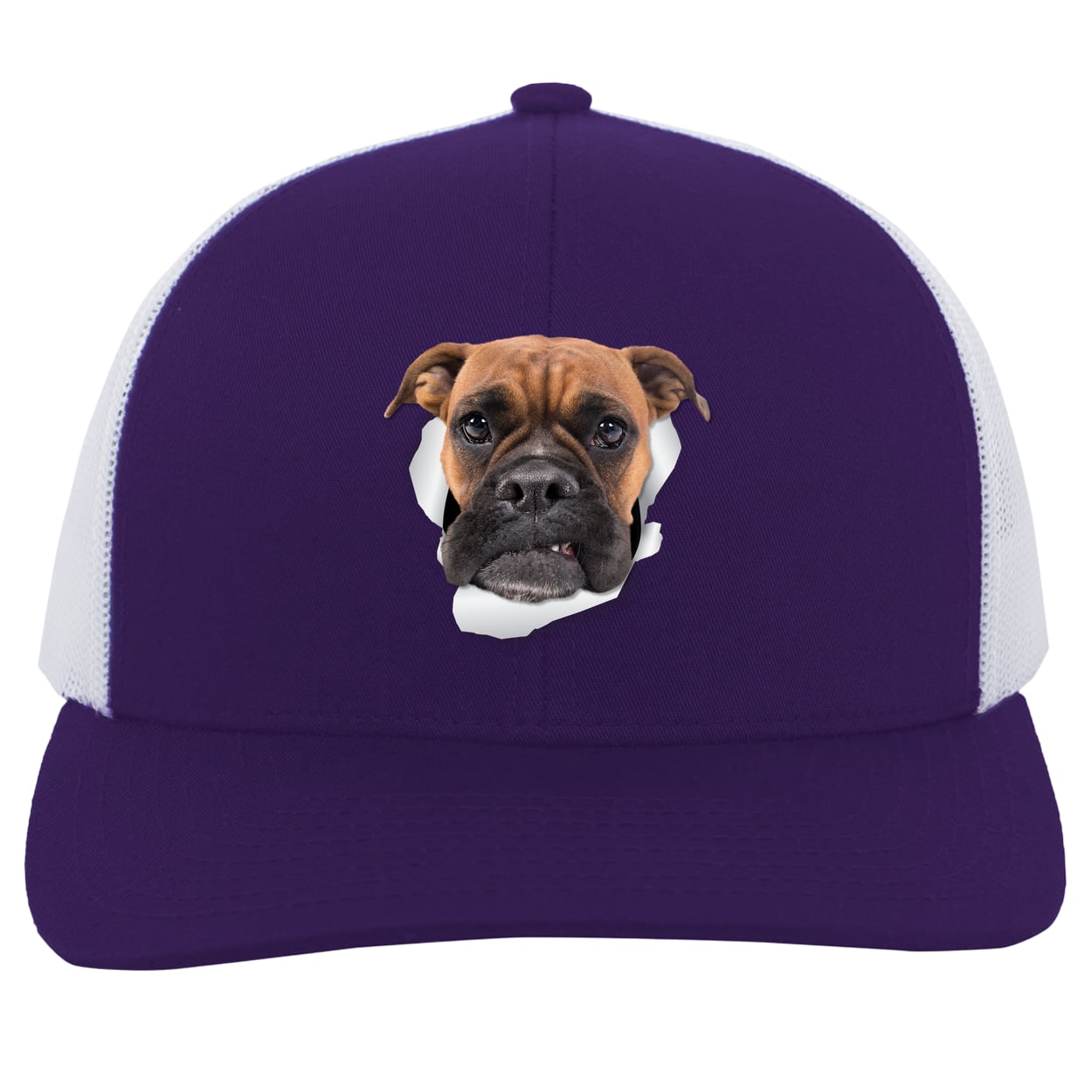 104C Trucker Snap Back - Purple/White