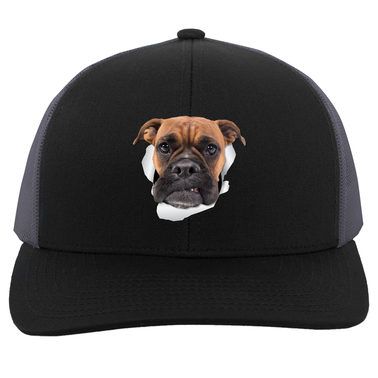 104C Trucker Snap Back - Black/Graphite