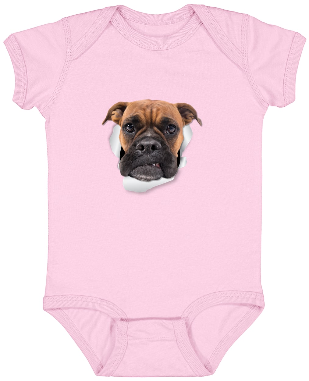 4424 Infant Fine Jersey Bodysuit - Pink