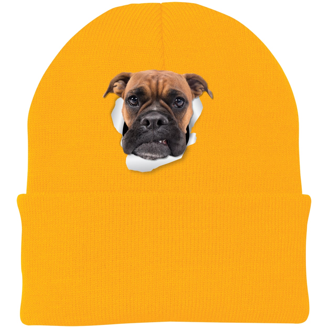 CP90 Port & Company Knit Beanie - Athletic Gold