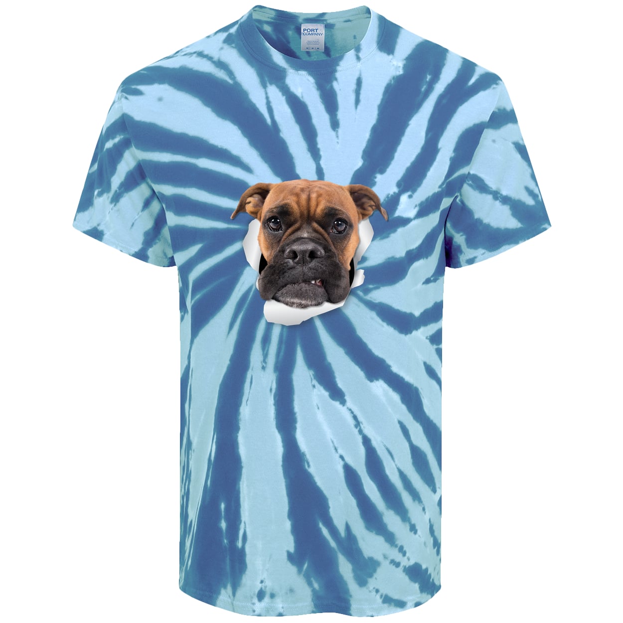 PC147 Port & Company Tie-Dye Tee - Royal