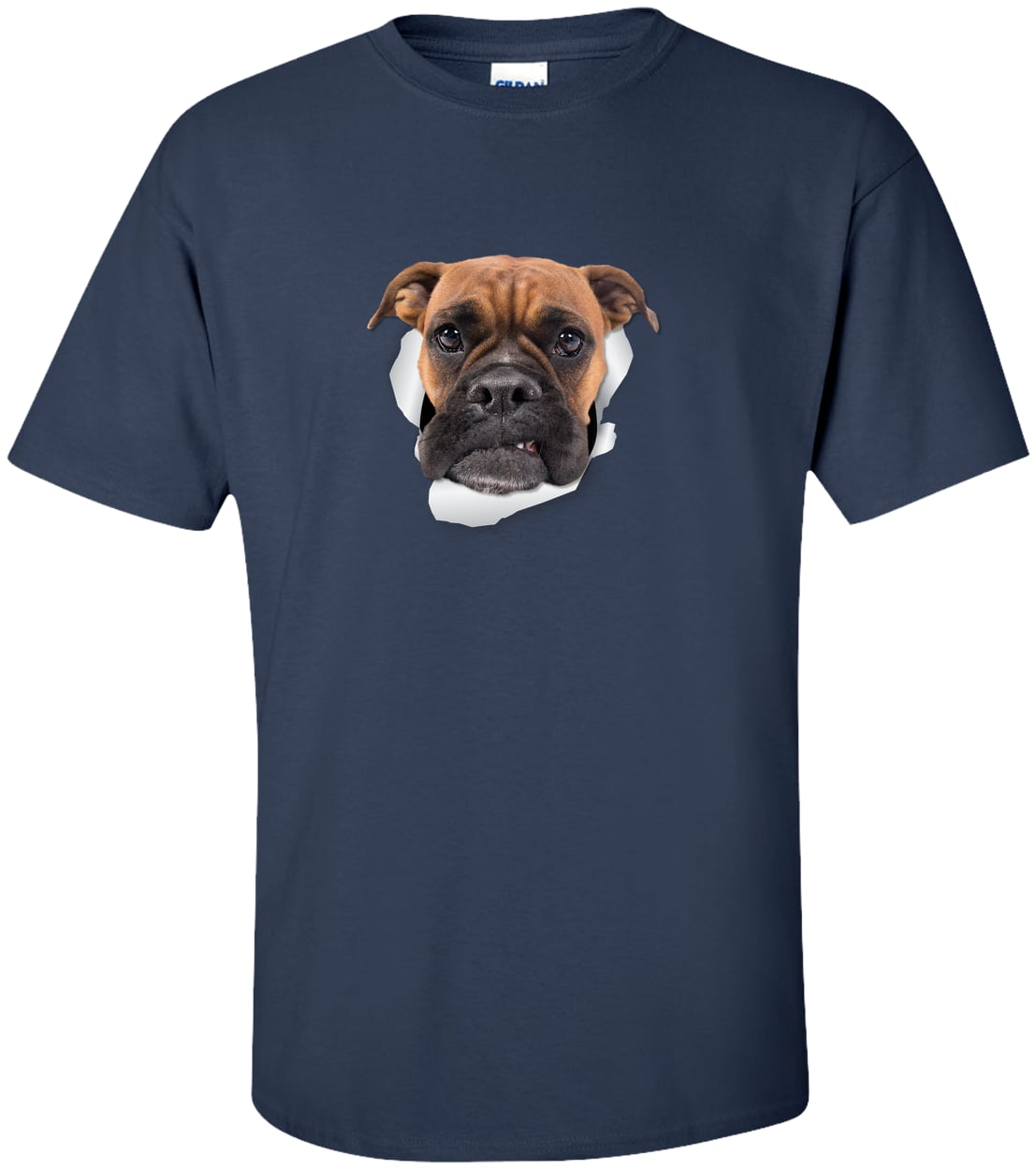 G200T Gildan Mens Tall Ultra Cotton Tee - Navy
