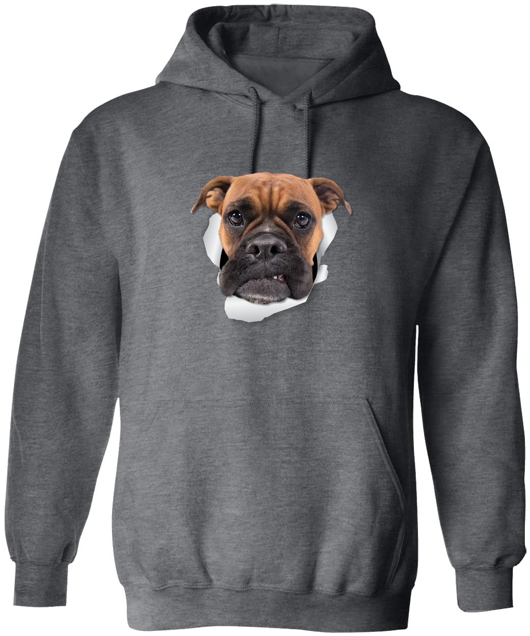 G185 Gildan Pullover Hoodie - Dark Heather